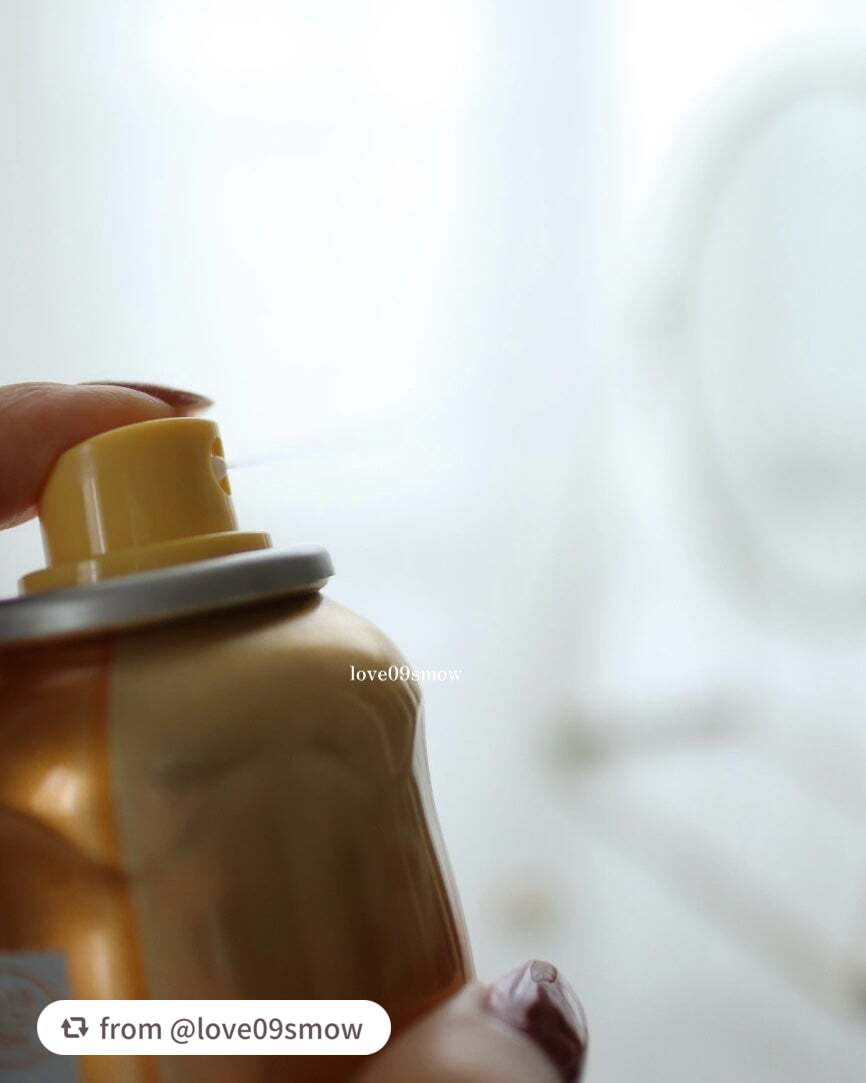 ディープモイスト キラメキスプレー/&honey/ヘアスプレーを使ったクチコミ(4枚目)