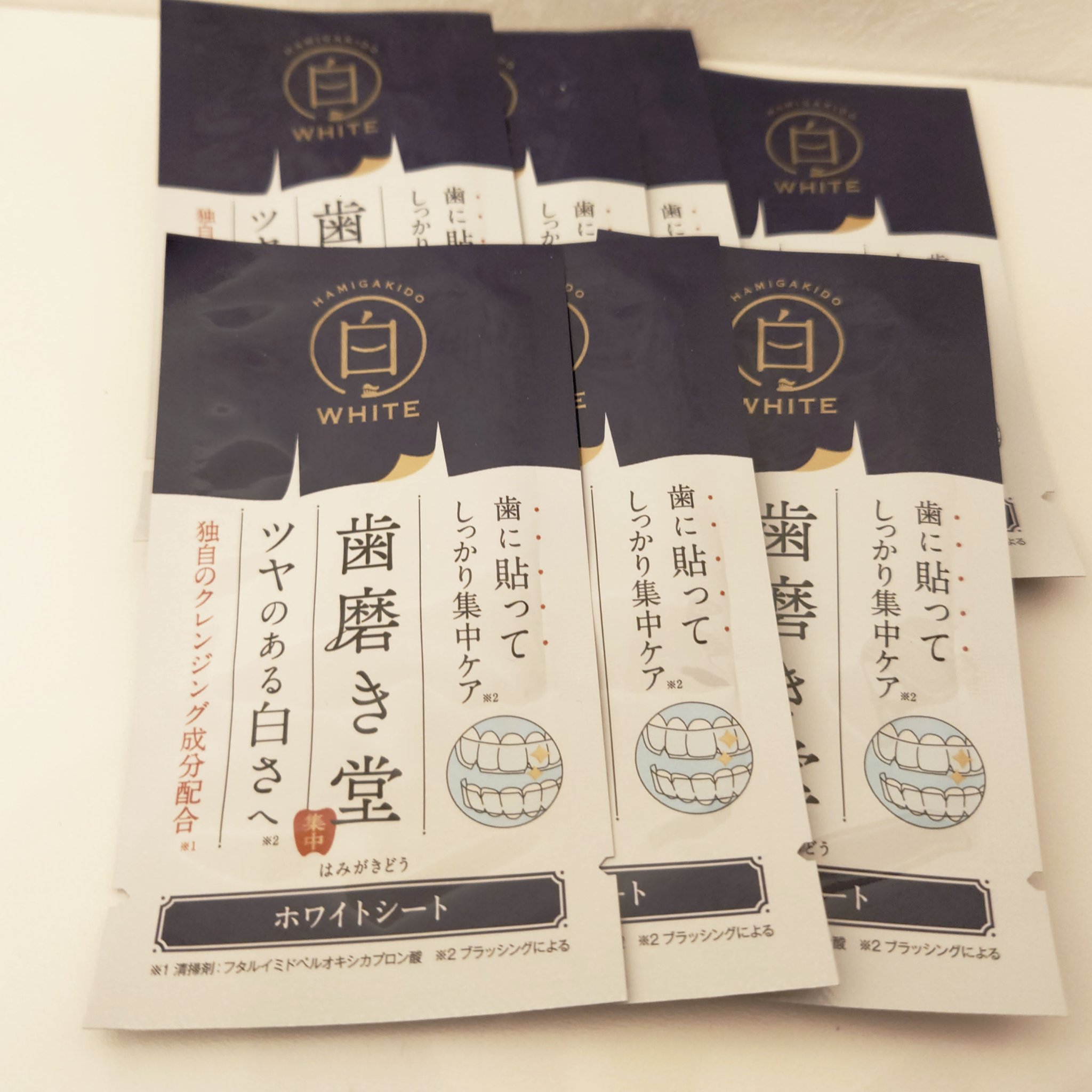 歯磨き堂 ホワイトシート/歯磨き堂/その他オーラルケアを使ったクチコミ（1枚目）