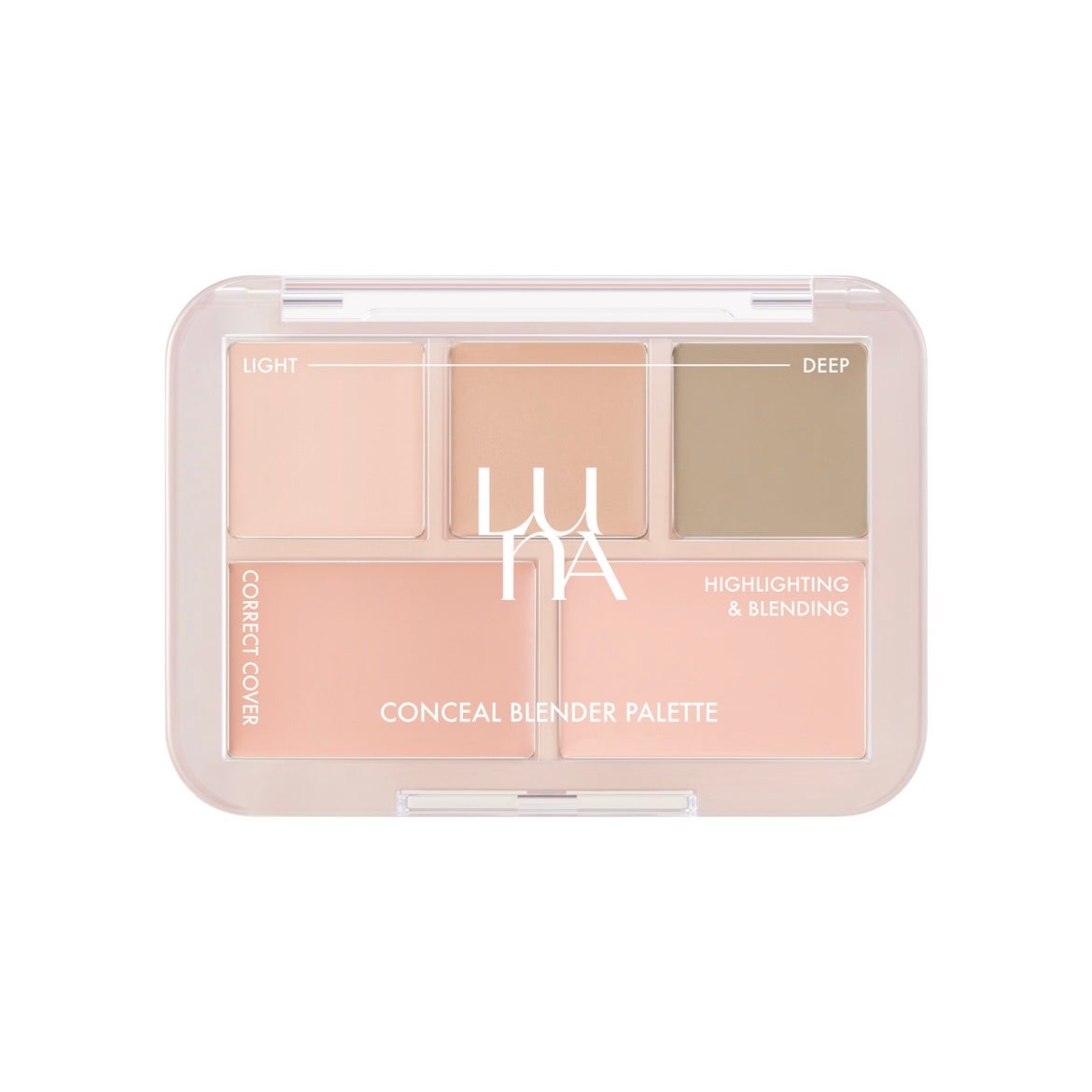 コンシールブレンダーパレット/LUNA/パレットコンシーラーを使ったクチコミ(4枚目)