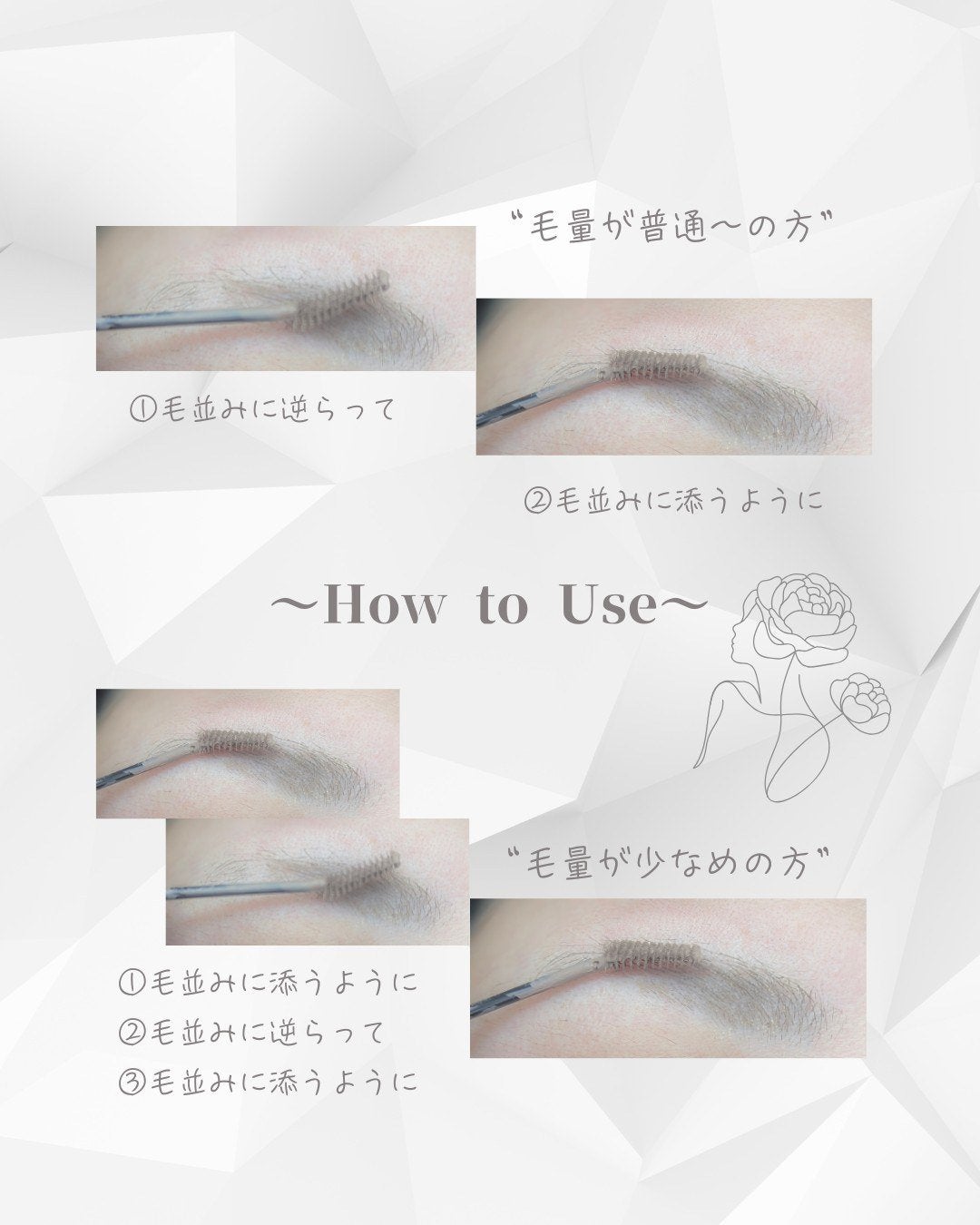 ドットオンムード フェイクアップ ブロウカラー/Heart Percent/眉マスカラを使ったクチコミ(4枚目)