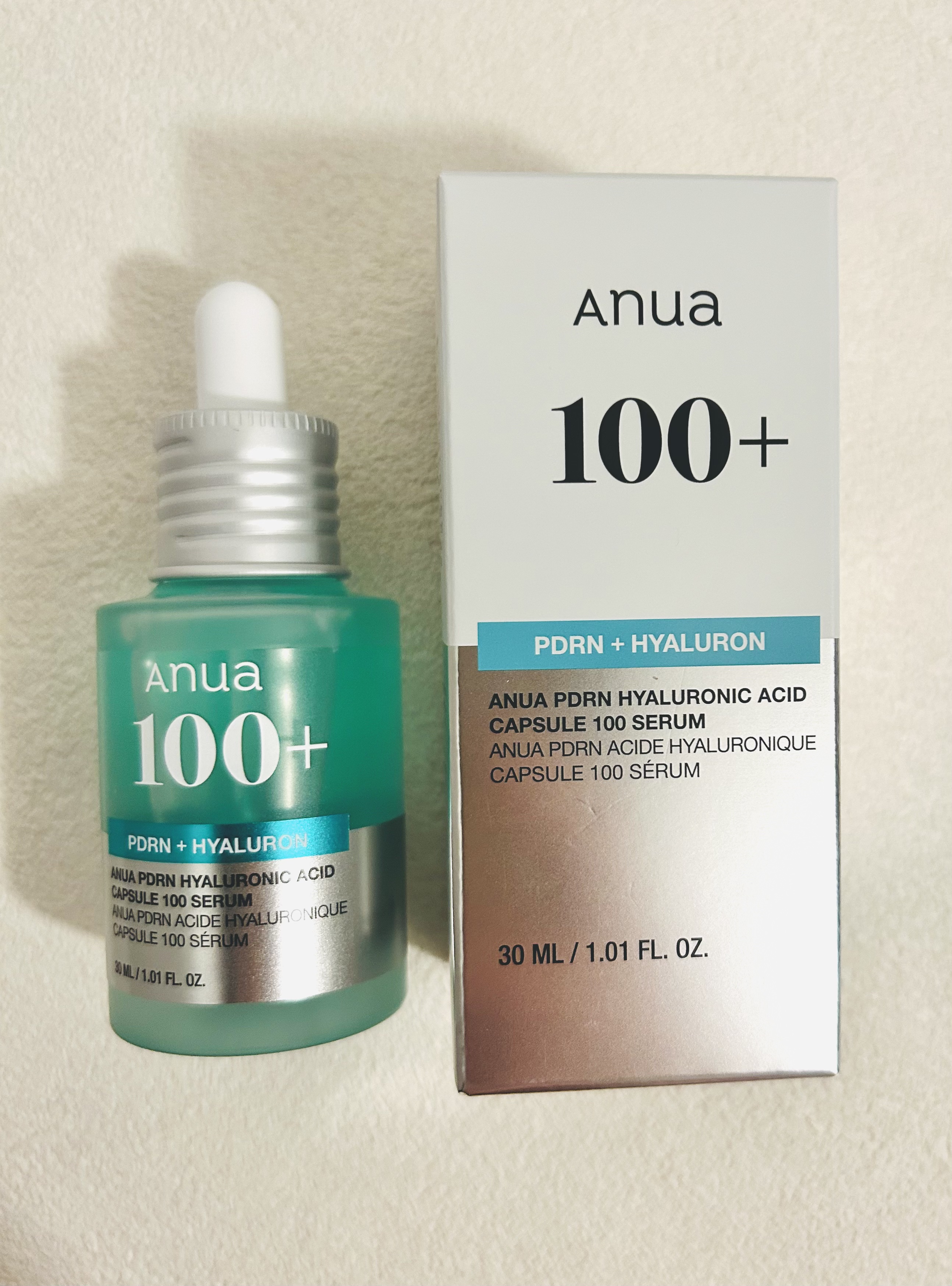 PDRNヒアルロン酸カプセル100セラム/Anua/美容液を使ったクチコミ（1枚目）