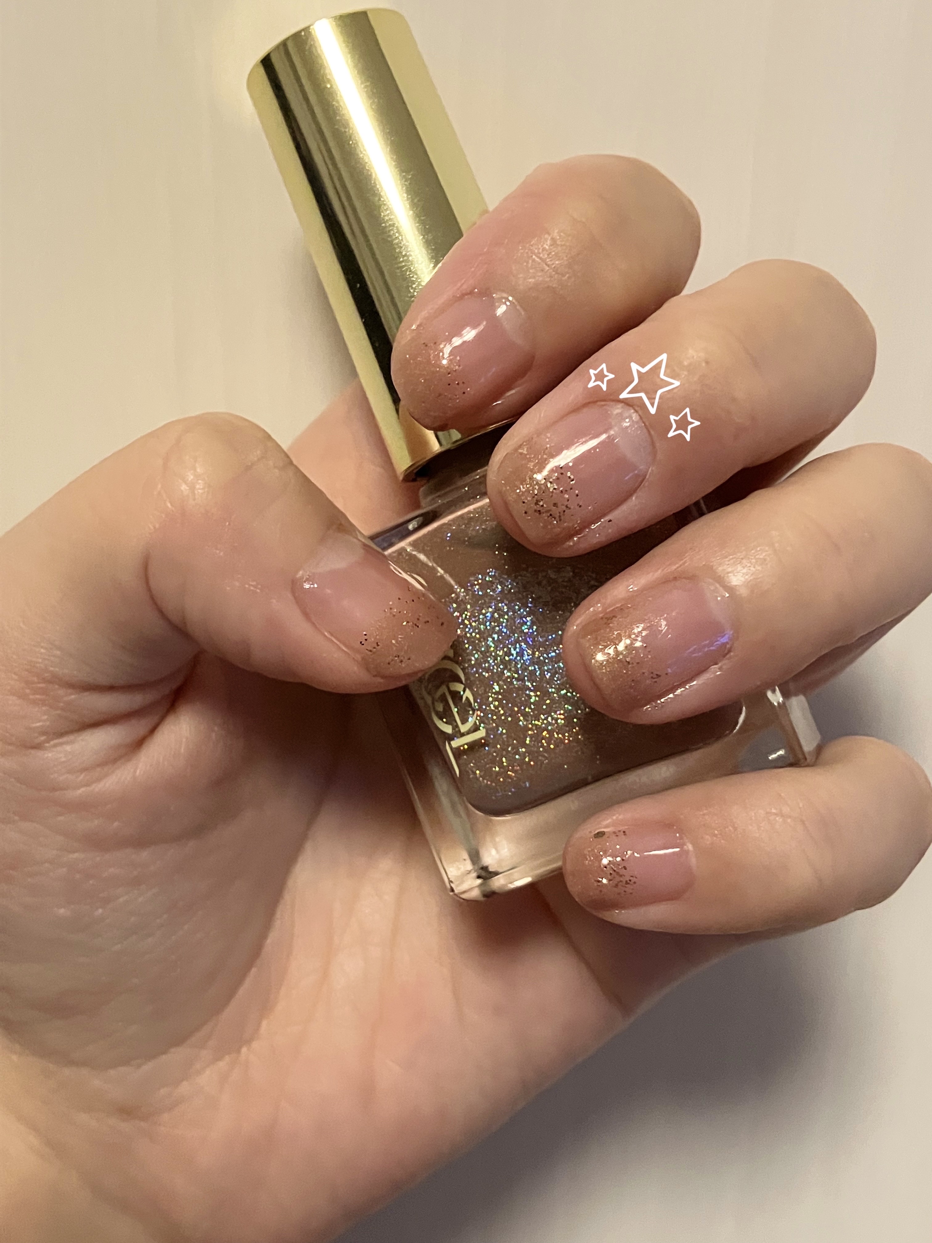 クイッククリスタルコートⅡ/ネイリスト/ネイルトップコートを使ったクチコミ（1枚目）