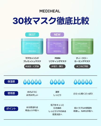 PDRN リフティングマスク/MEDIHEAL/シートマスク・パックを使ったクチコミ(2枚目)