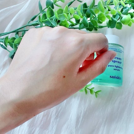 若芽ポアタイトニングセラム/suiskin/美容液を使ったクチコミ(4枚目)