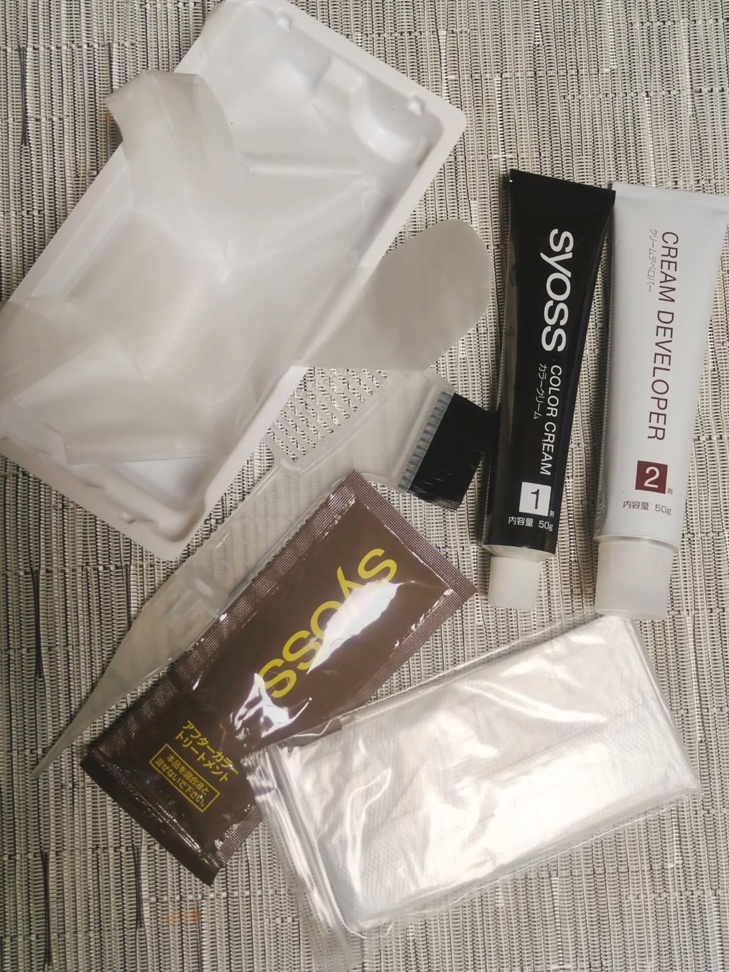 クレイクリーム ４Ｎ ナチュラルブラウン/サイオス/ヘアカラーを使ったクチコミ（2枚目）