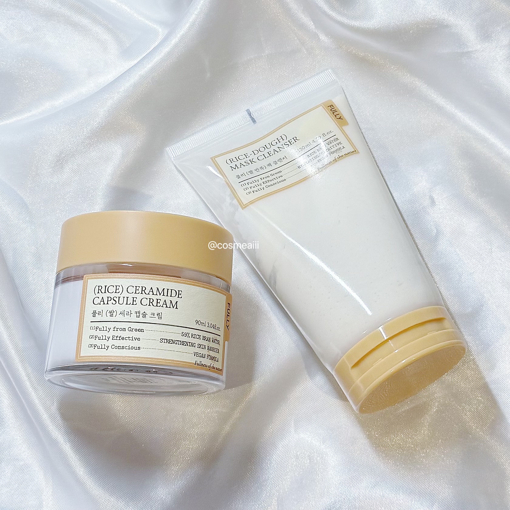 米セラミドカプセルクリーム/FULLY/フェイスクリームを使ったクチコミ（2枚目）