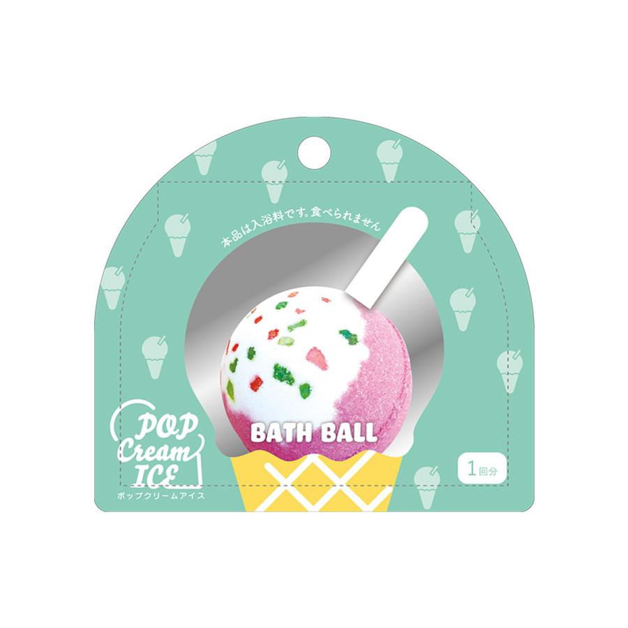 サンタン ポップクリームアイス バスボ-ル フルーツ