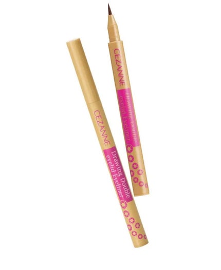 描くふたえアイライナー/CEZANNE/リキッドアイライナーを使ったクチコミ(1枚目)