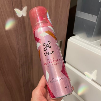 リーゼ ヘアリフレッシャー シャンプーの香りのクチコミ「
思っていたよりもひんやり感が強く、暑い夏はとにかく頭皮は濡れるし汗をかくので匂いやべたつきが.....」(1枚目)