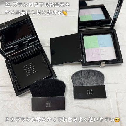 GIVENCHY プリズム・リーブル・プレストパウダー	のクチコミ「GIVENCHYさまからいただきました💄
プリズム・リーブル・プレストパウダー 
全5色 7,.....」(3枚目)