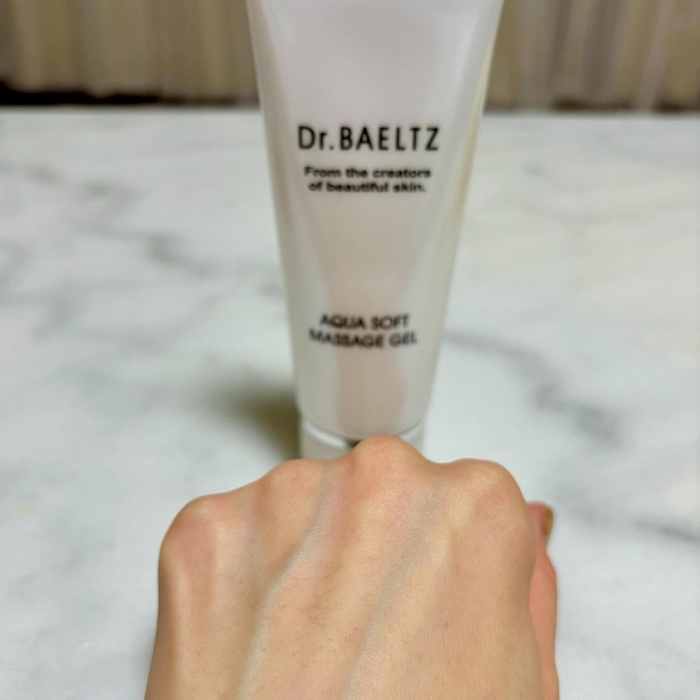アクアソフト マッサージジェル/ドクターベルツ/マッサージクリームを使ったクチコミ(5枚目)