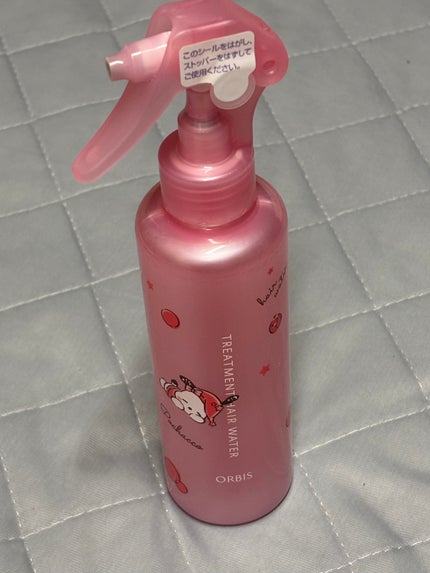 トリートメントヘアウォーター/オルビス/アウトバストリートメントを使ったクチコミ(3枚目)