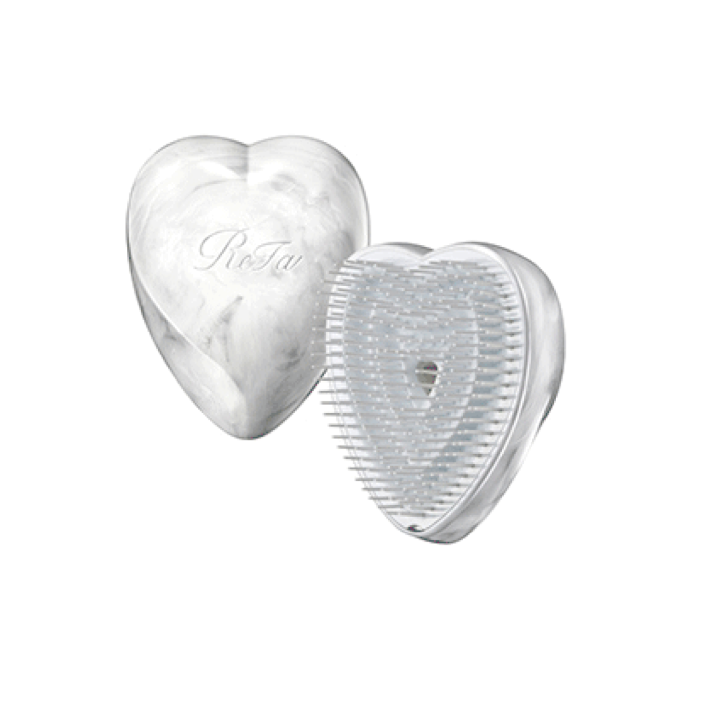 リファ ハートブラシ マーブルホワイト