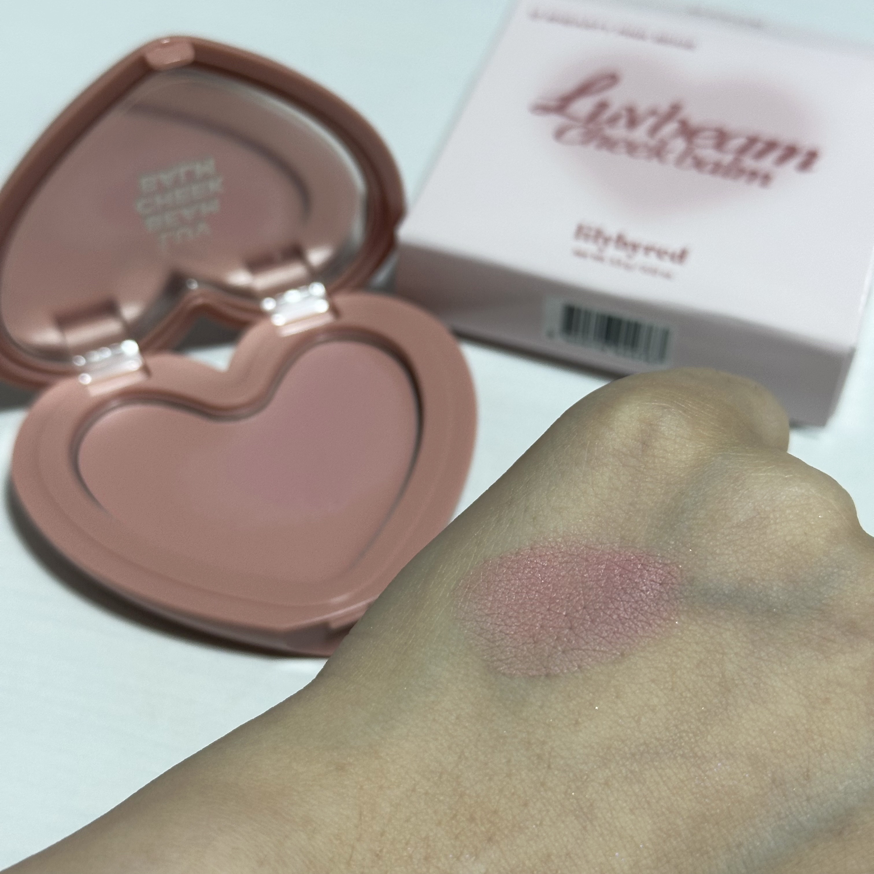 Luv Beam Cheek/lilybyred/パウダーチークを使ったクチコミ（2枚目）