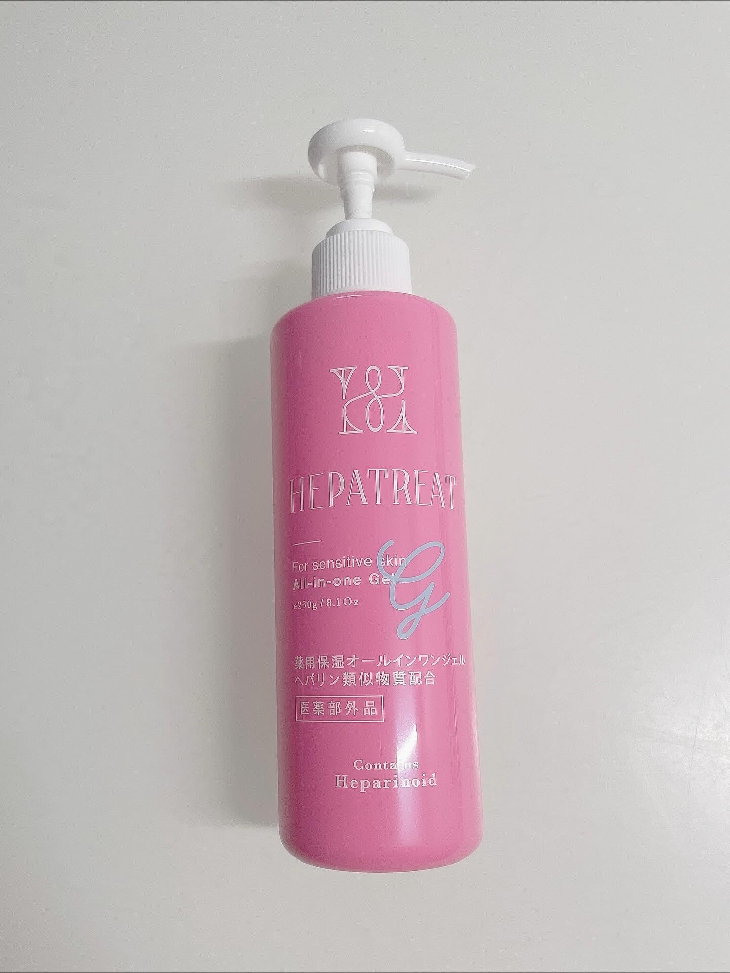 ヘパトリート 薬用保湿オールインワンジェル　[医薬部外品]/ゼトックスタイル/オールインワン化粧品を使ったクチコミ（1枚目）