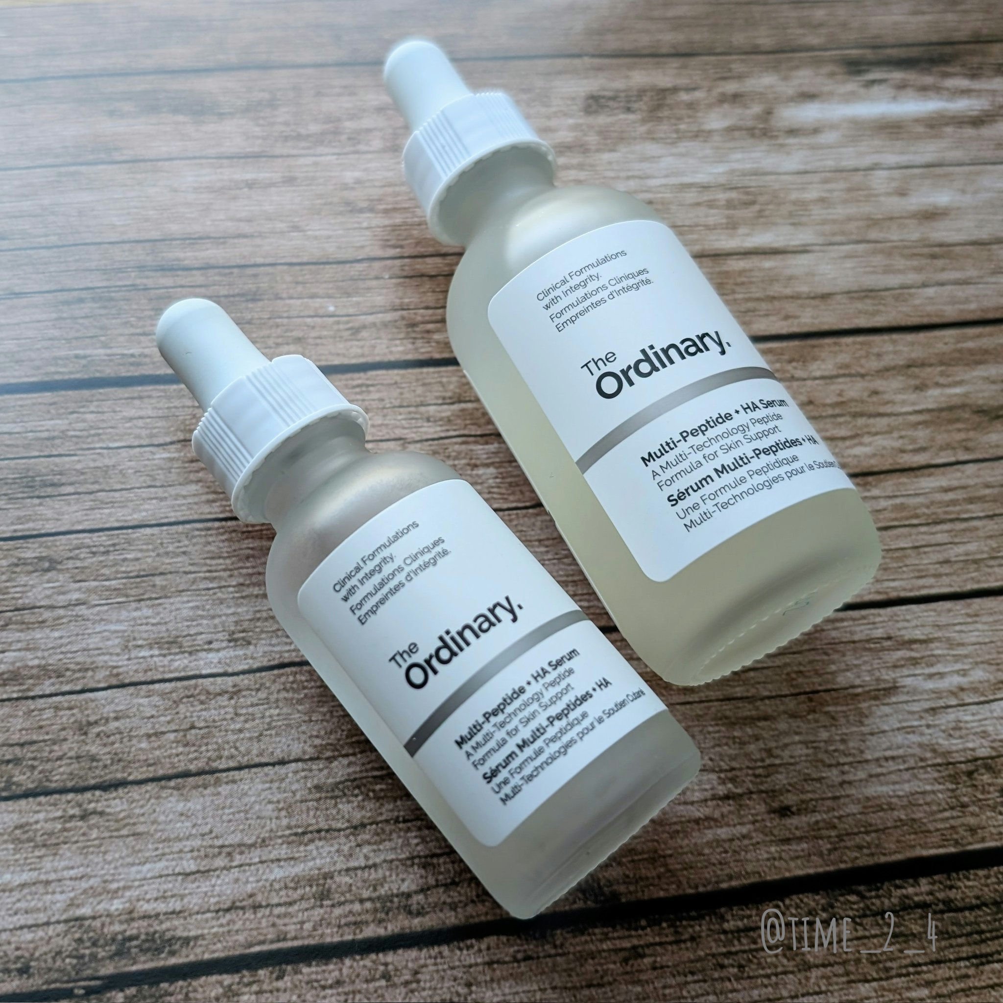 The Ordinary MP+HAフェイスセラムのクチコミ「使い切り
The Ordinary
マルチペプチド+ヒアルロン酸セラム

名前変わってるけど、.....」（1枚目）