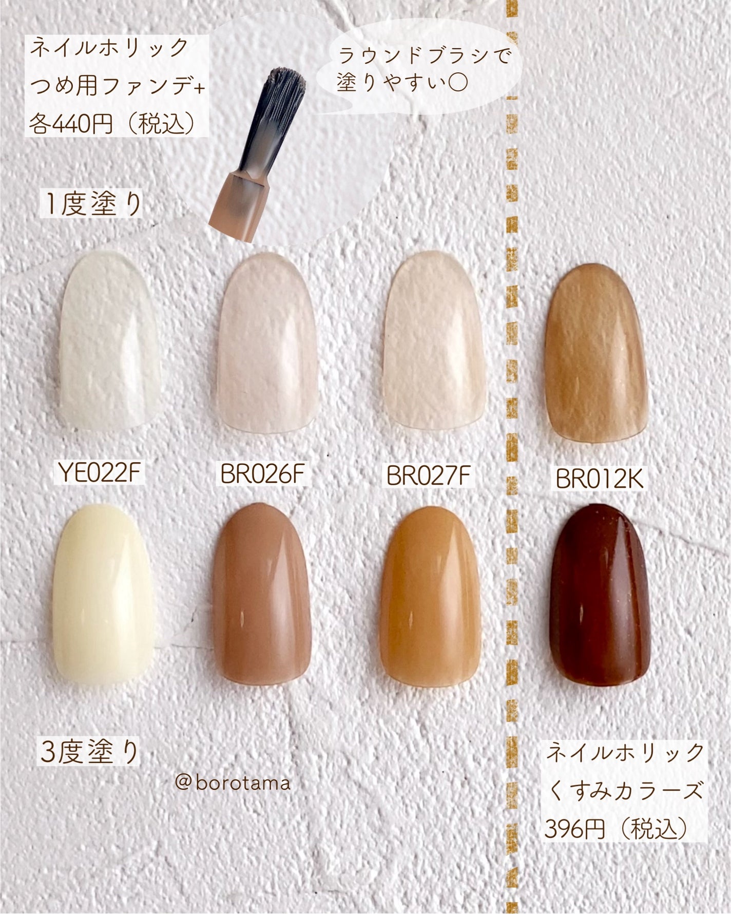 ネイルホリック つめ用ファンデ+/ネイルホリック/ネイルトップコートを使ったクチコミ(7枚目)