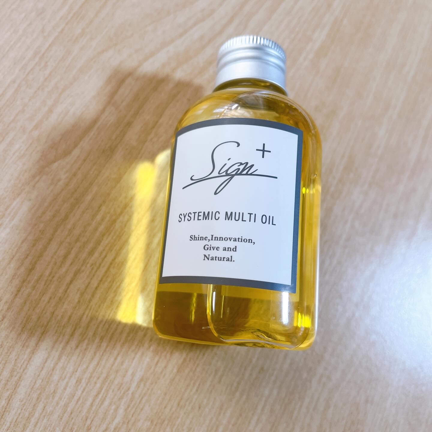 システミックオイル/Sign/ヘアオイルを使ったクチコミ（2枚目）