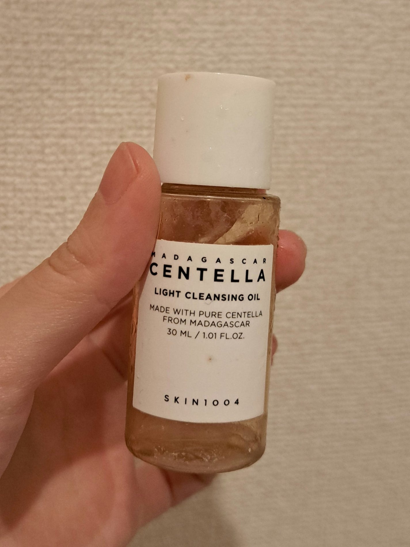 センテラ ライトクレンジングオイル/SKIN1004/オイルクレンジングを使ったクチコミ(1枚目)