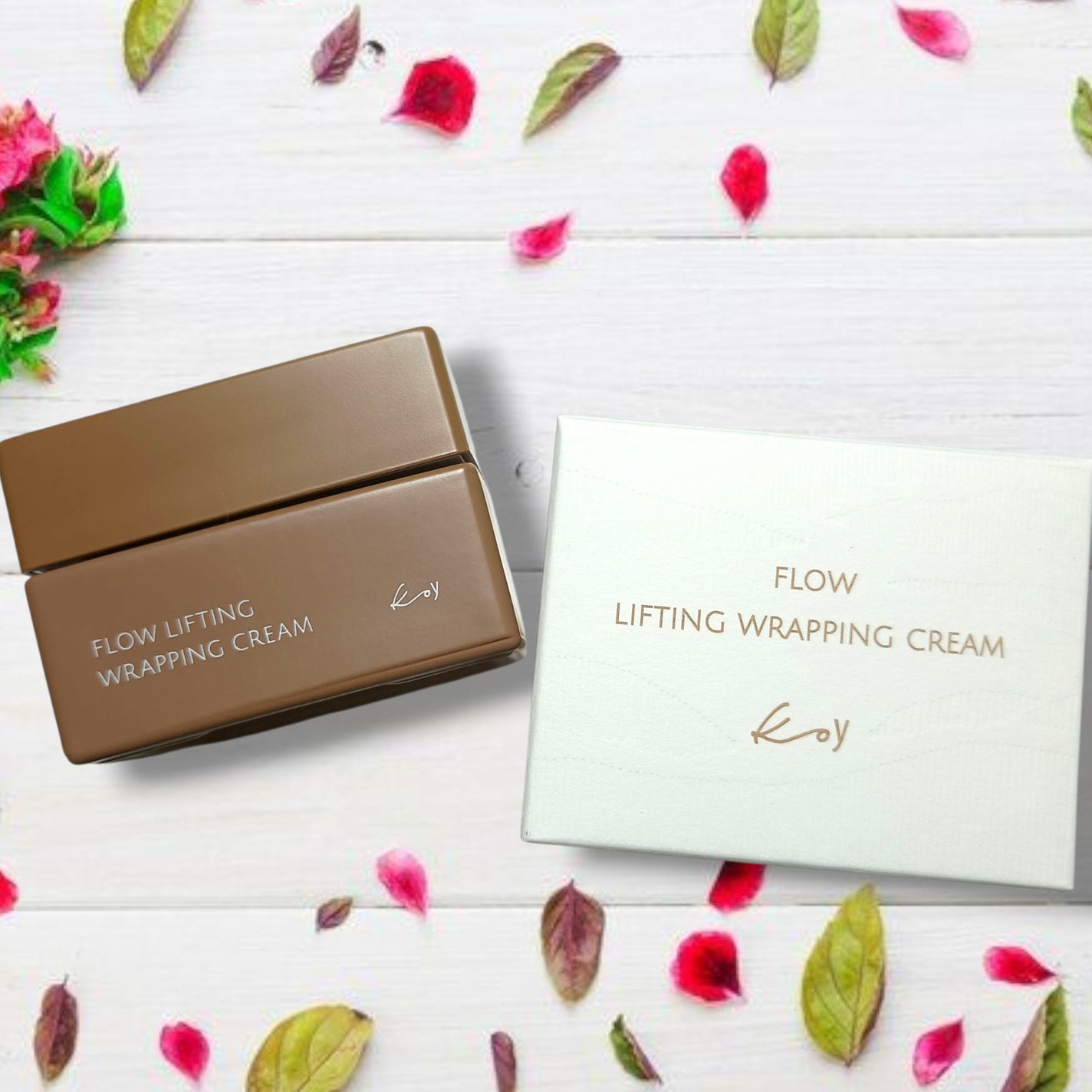 フローリフティングラッピングクリーム/koy/フェイスクリームを使ったクチコミ(4枚目)