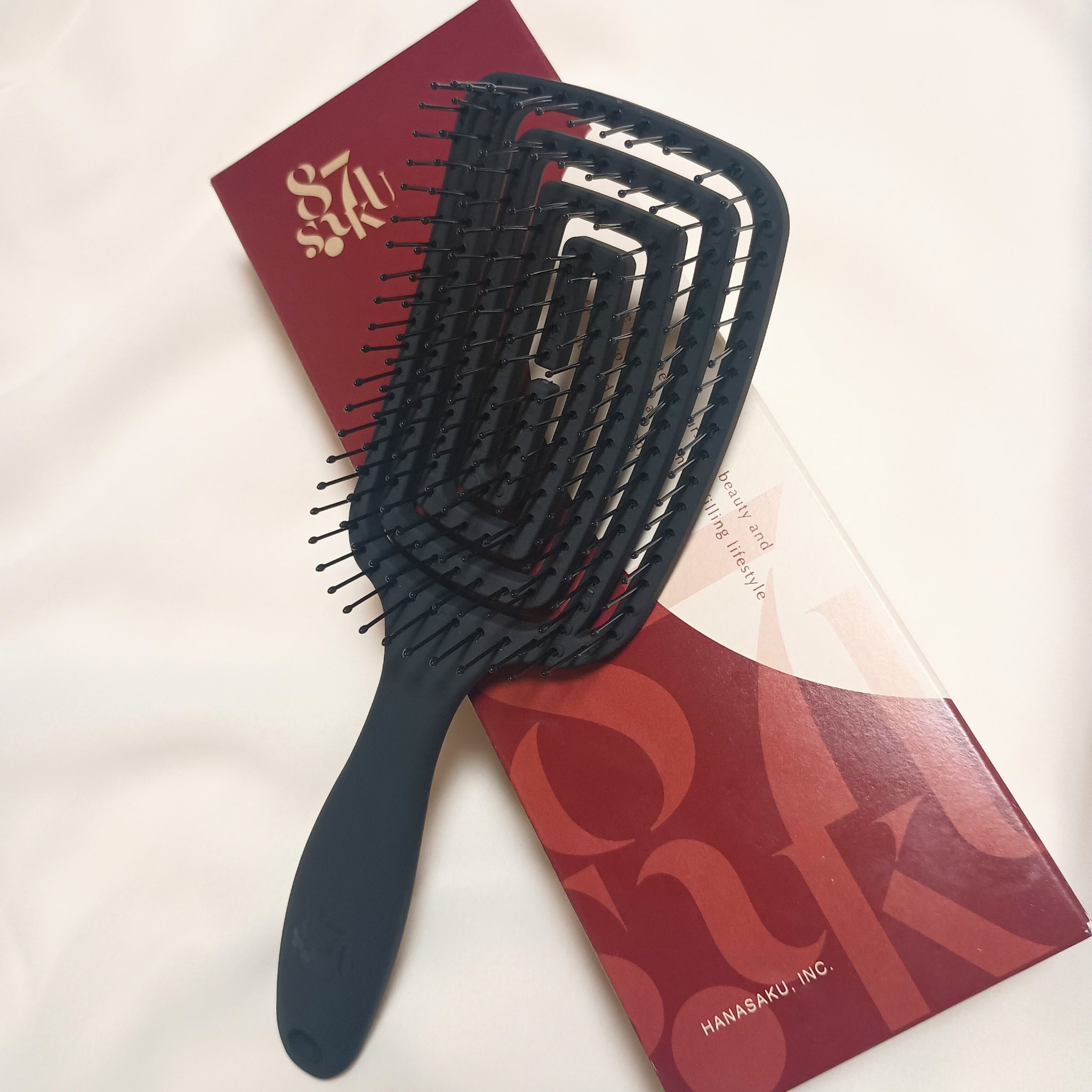 87saku ハナサク 速乾ブラシ/87saku/ヘアブラシを使ったクチコミ（1枚目）