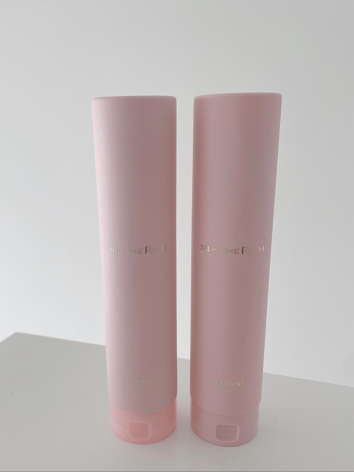 SILK THE RICH ハイモイスト&リペア シャンプー・トリートメント/SILK THE RICH/市販シャンプーを使ったクチコミ（1枚目）