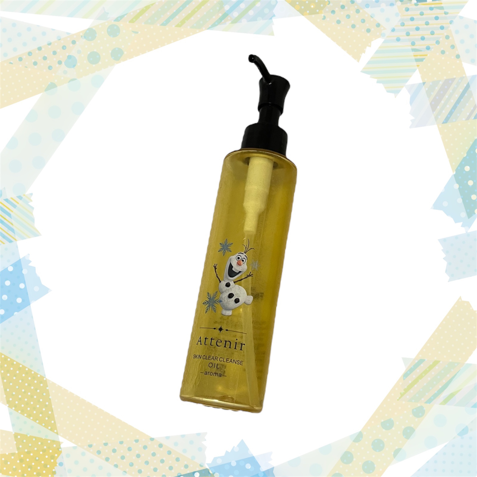 スキンクリア クレンズ オイル ＜アロマタイプ＞ 限定デザイン（アナと雪の女王）/アテニア/オイルクレンジングを使ったクチコミ（1枚目）