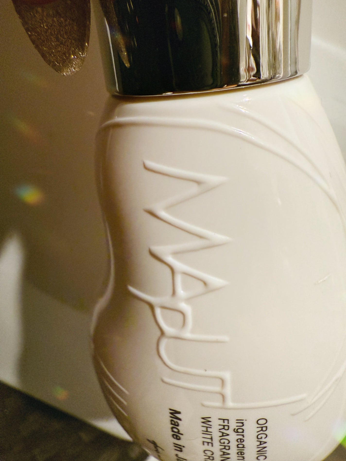 オーガニックフレグランスホワイトクリーム/MAPUTI/デリケートゾーンケアを使ったクチコミ(1枚目)