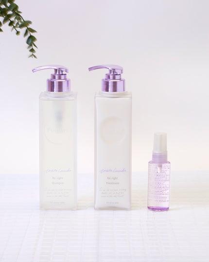 プルント リライトペアセット ホワイトラベンダー/Purunt./シャンプー・コンディショナーを使ったクチコミ(1枚目)