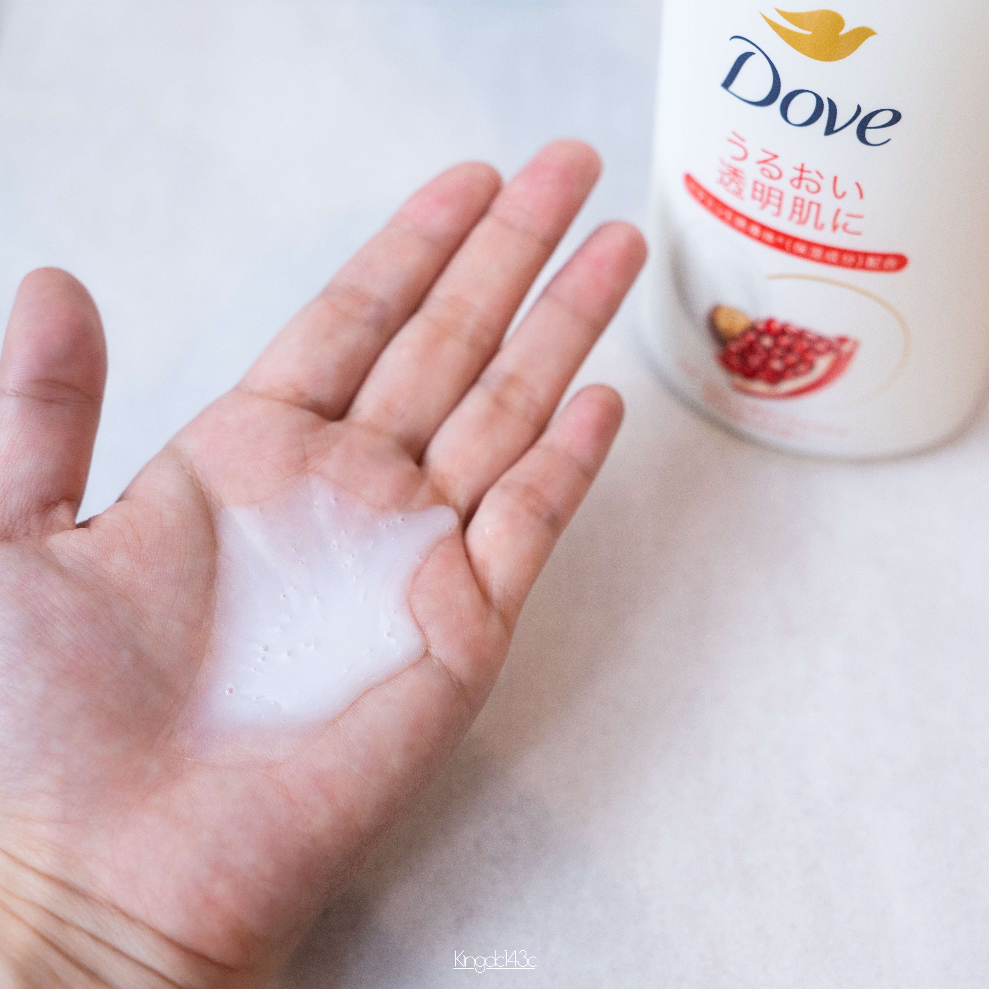 ダヴ ふわとろボディウォッシュ ザクロ＆シアバター/ダヴ/ボディソープを使ったクチコミ（3枚目）