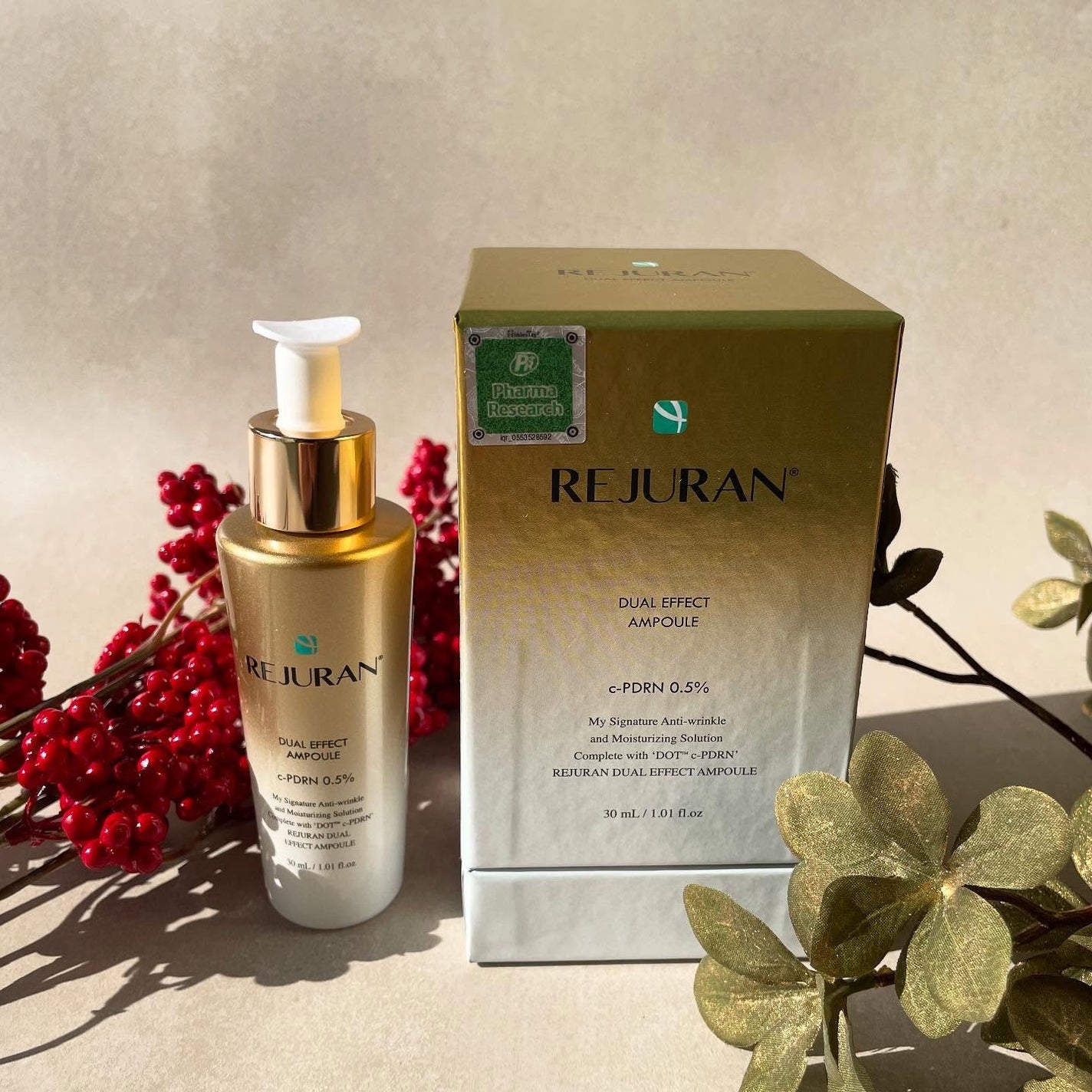 デュアル エフェクト アンプル/REJURAN COSMETICS/美容液を使ったクチコミ(4枚目)