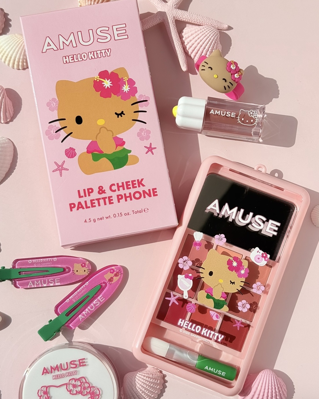 リップ&チークパレットフォン/AMUSE/口紅を使ったクチコミ（3枚目）