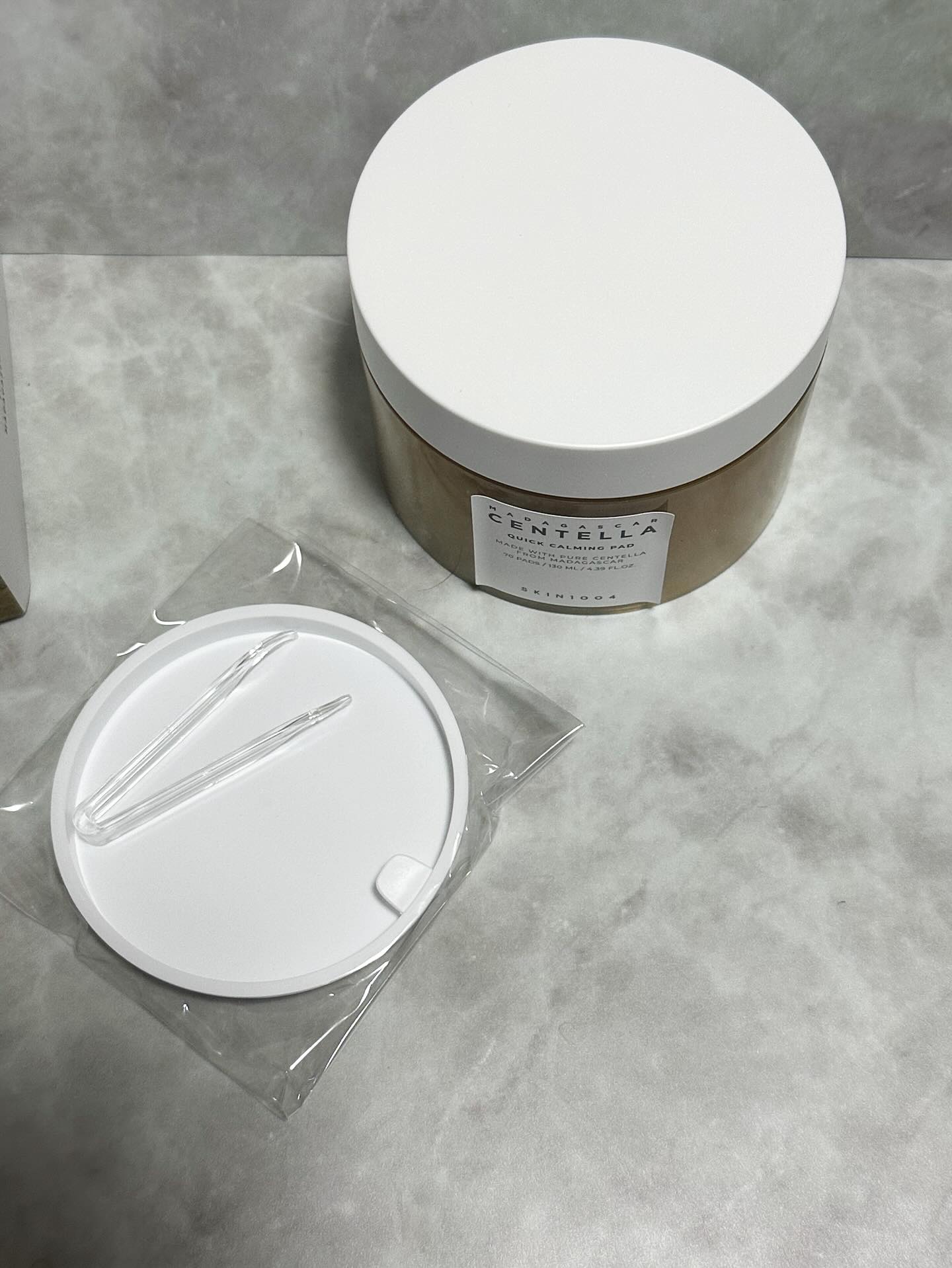 センテラ クイックカーミングパッド/SKIN1004/トナーパッドを使ったクチコミ（2枚目）