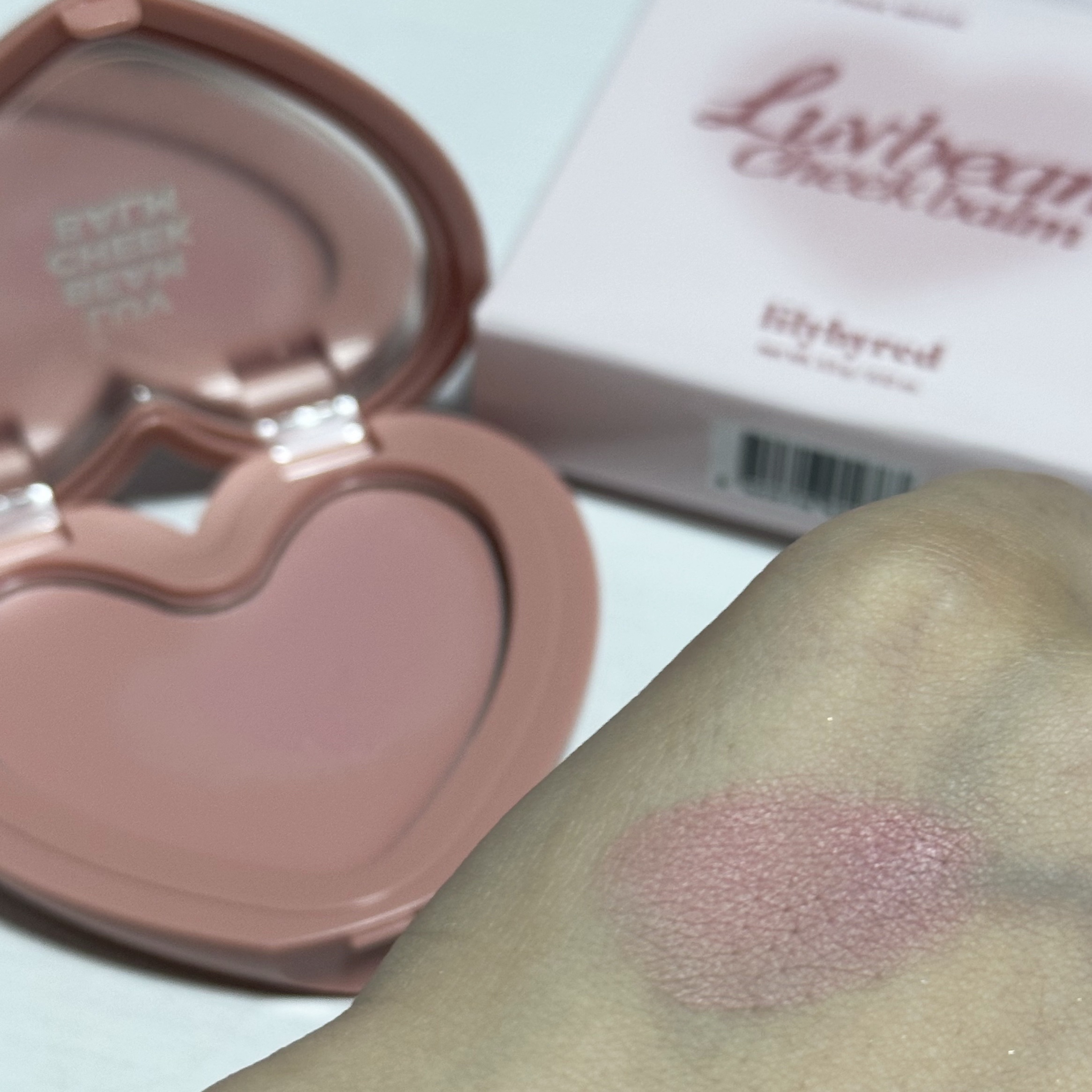 Luv Beam Cheek/lilybyred/パウダーチークを使ったクチコミ（3枚目）