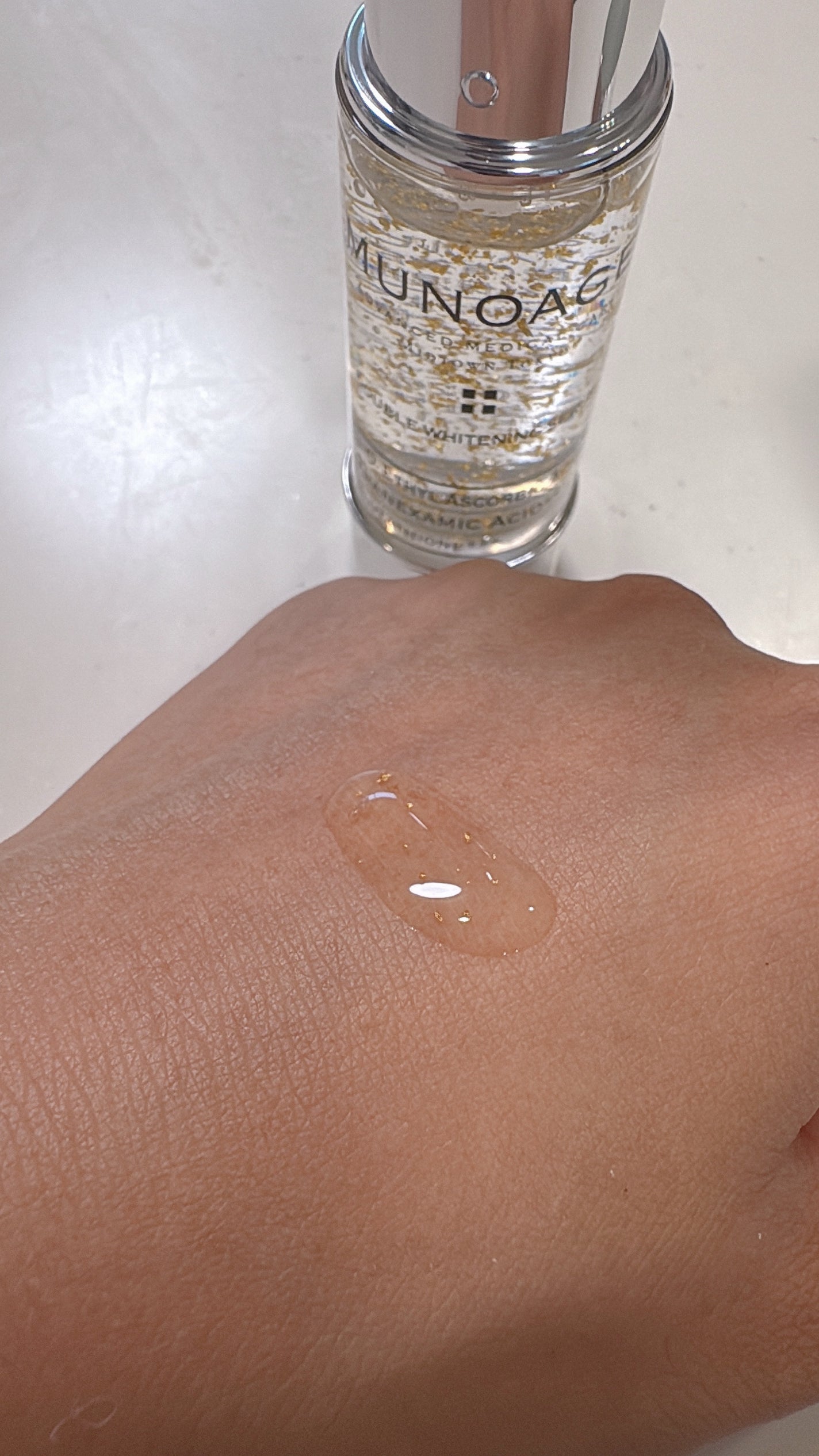 アドバンストホワイトニングセラム/MUNOAGE(ミューノアージュ)/美容液を使ったクチコミ(2枚目)