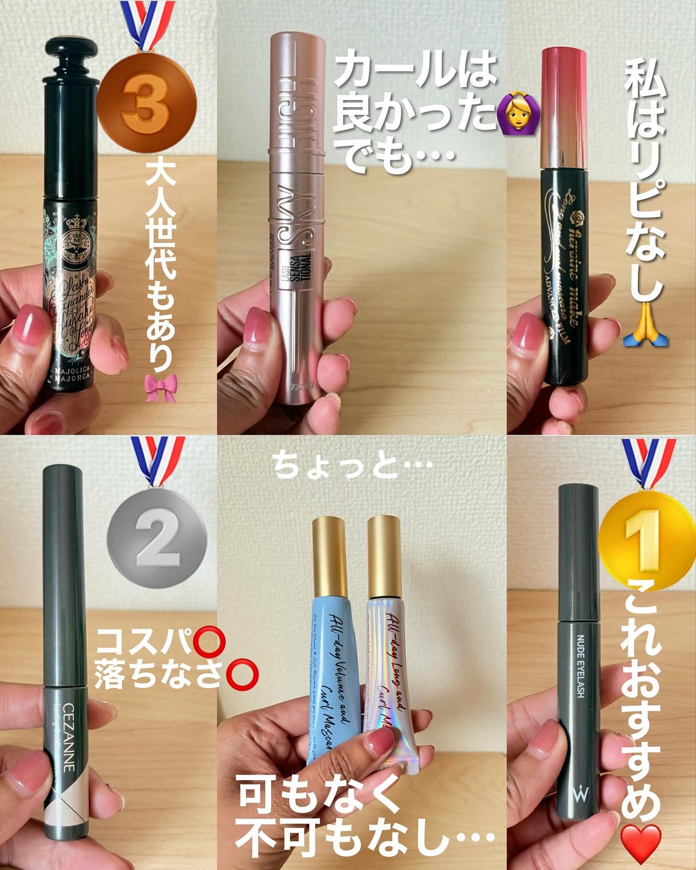 ロング&カールマスカラ アドバンストフィルム/ヒロインメイク/マスカラを使ったクチコミ(9枚目)