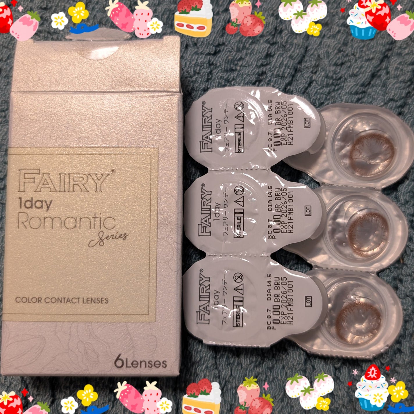 FAIRY1DAY Romantic series/FAIRY/ワンデー(1DAY)カラコンを使ったクチコミ(1枚目)