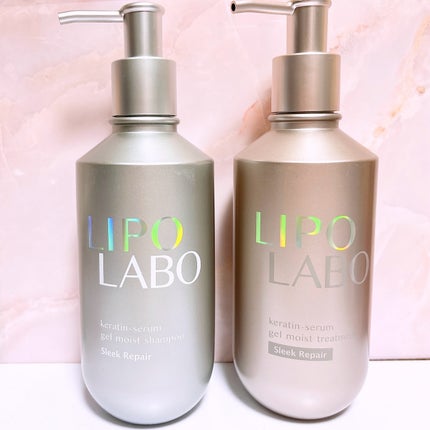 リポ ラボ ケラチンセラム ジェルモイスト シャンプー /トリートメントスリークリペア*/LIPO LABO/市販シャンプーを使ったクチコミ(2枚目)