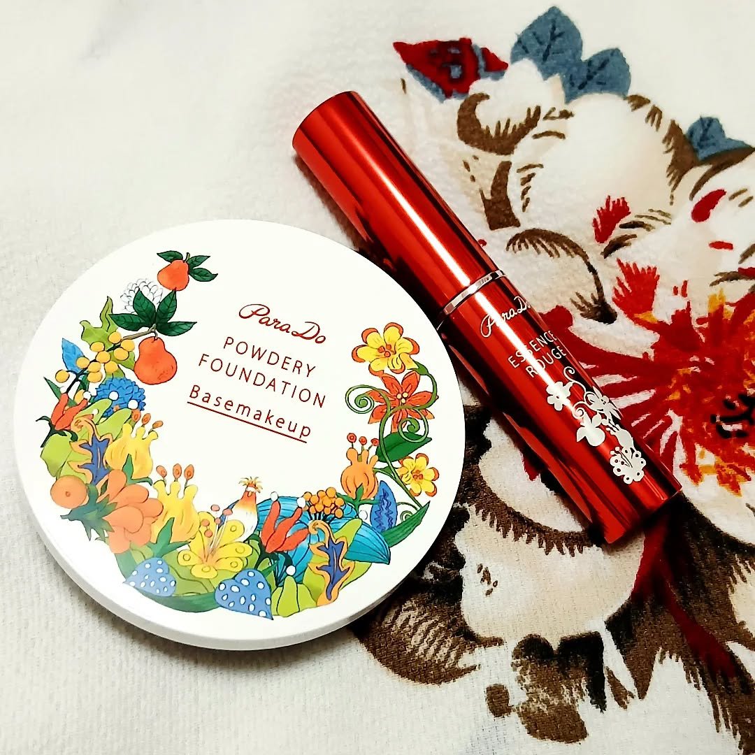 パウダリィファンデーション ex/パラドゥ/パウダーファンデーションを使ったクチコミ（2枚目）