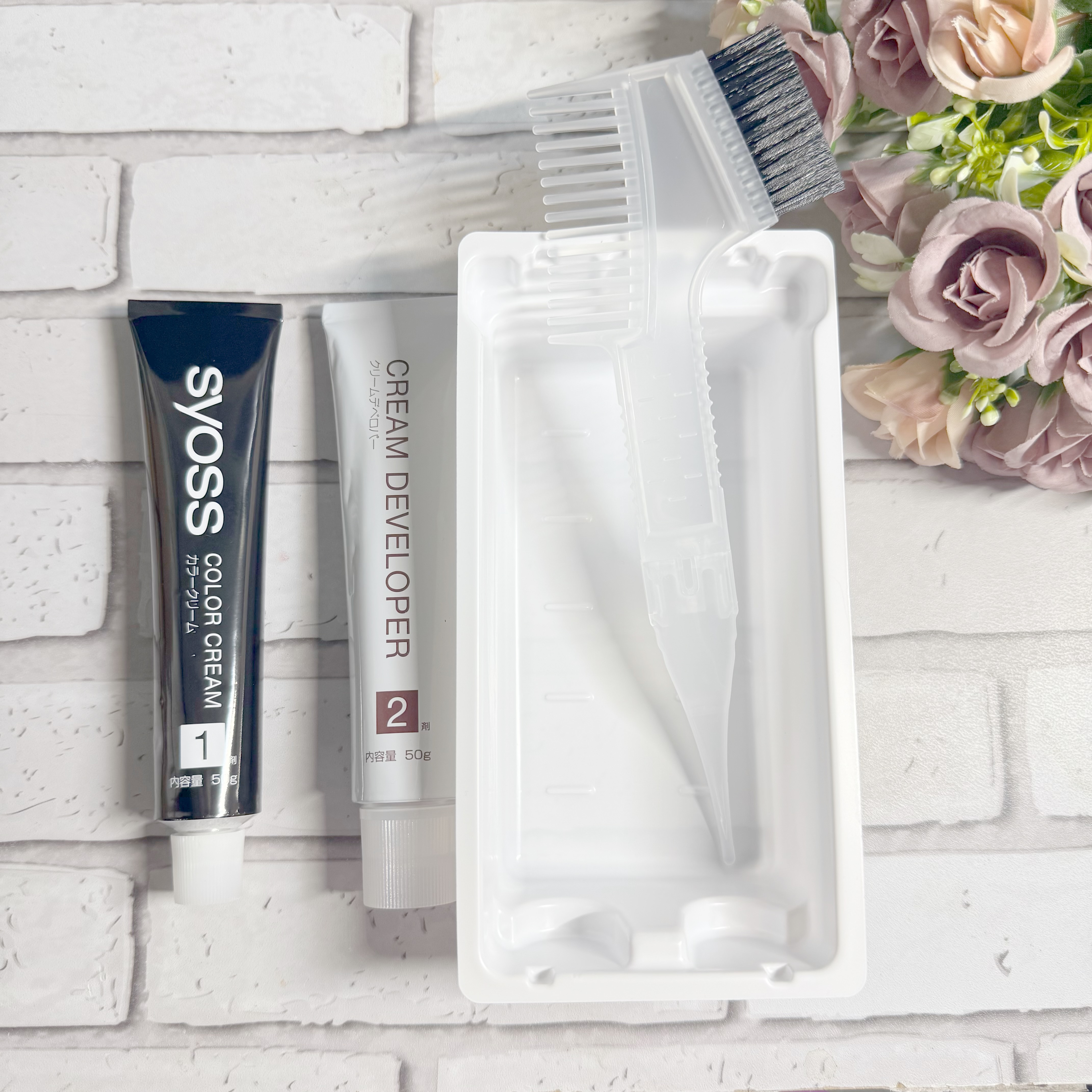 クレイクリーム/サイオス/ヘアカラーを使ったクチコミ（2枚目）