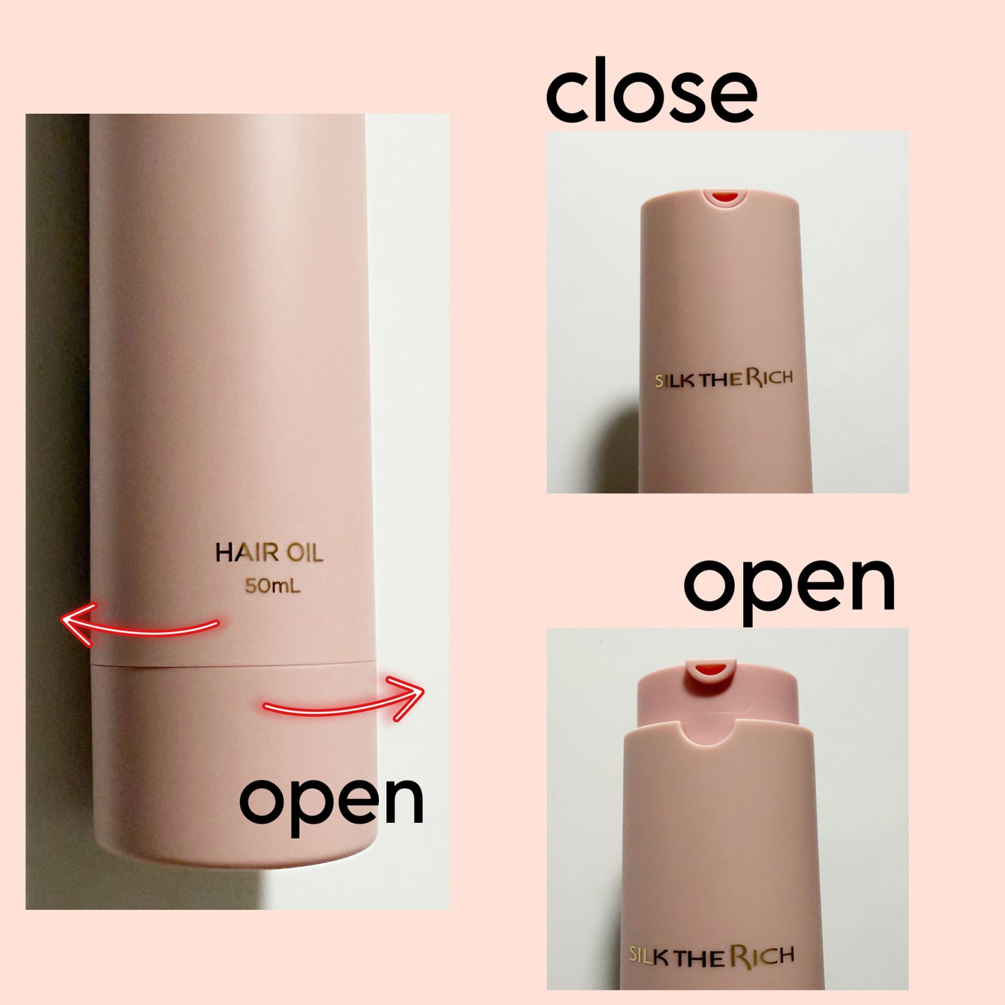 ザ・リッチ ヘアオイル URB /SILK THE RICH/ヘアオイルを使ったクチコミ(4枚目)