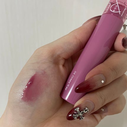 グラスティングカラーグロス 04 グレーピーウェイ(GRAPY WAY) /rom&nd/リップグロスの画像