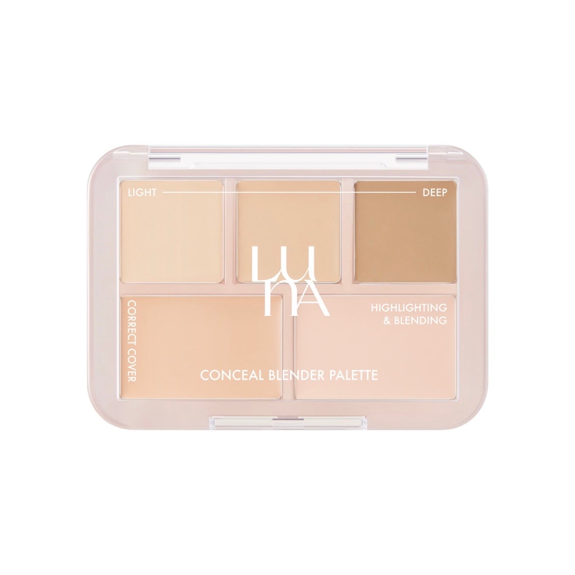 コンシールブレンダーパレット/LUNA/パレットコンシーラーを使ったクチコミ(3枚目)