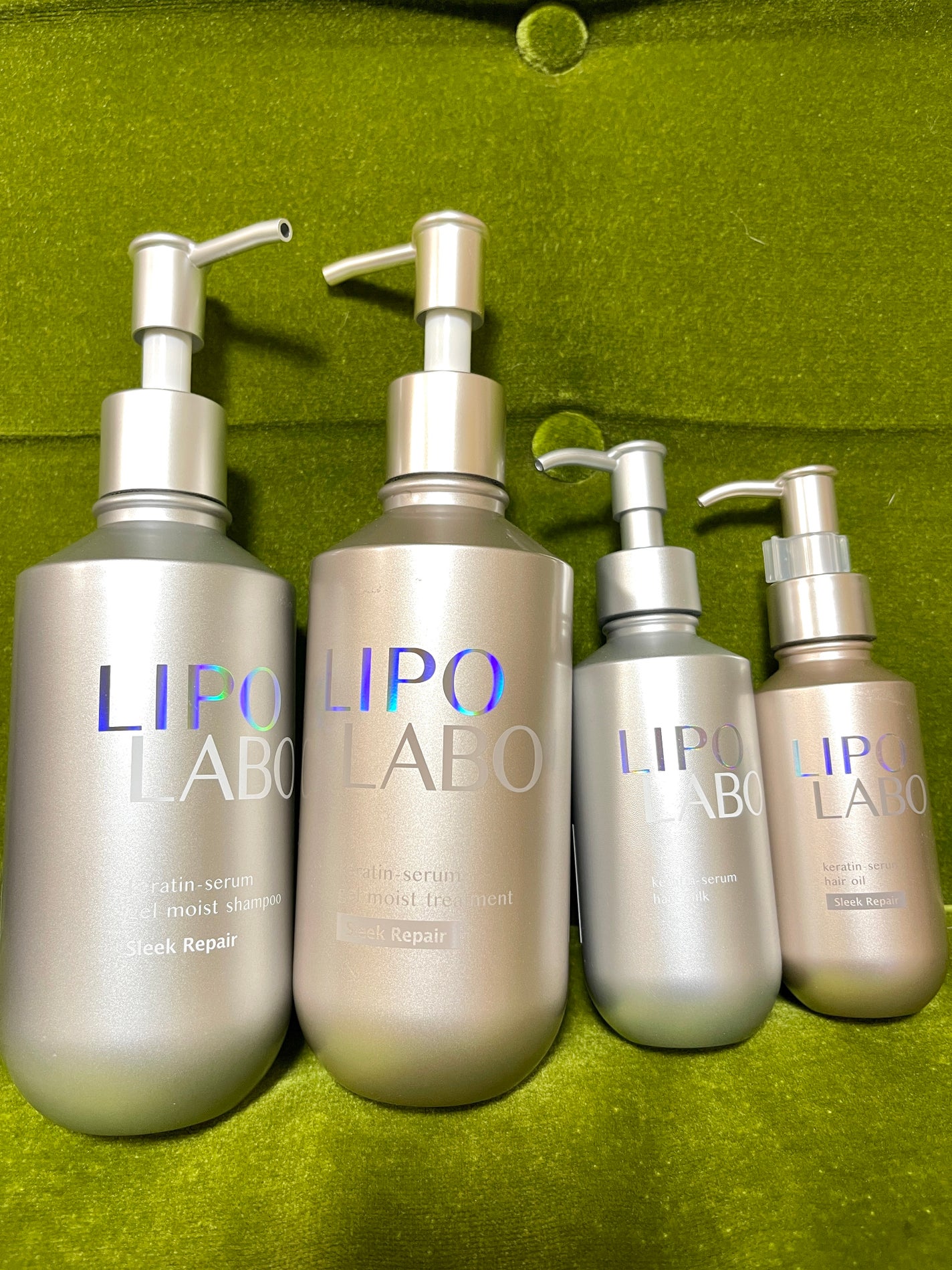 リポ ラボ ケラチンセラム ジェルモイスト シャンプー /トリートメントスリークリペア*/LIPO LABO/市販シャンプーを使ったクチコミ(1枚目)