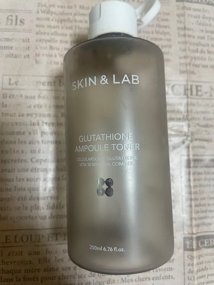 グルタチオンアンプルトナー/SKIN&LAB/化粧水を使ったクチコミ(1枚目)