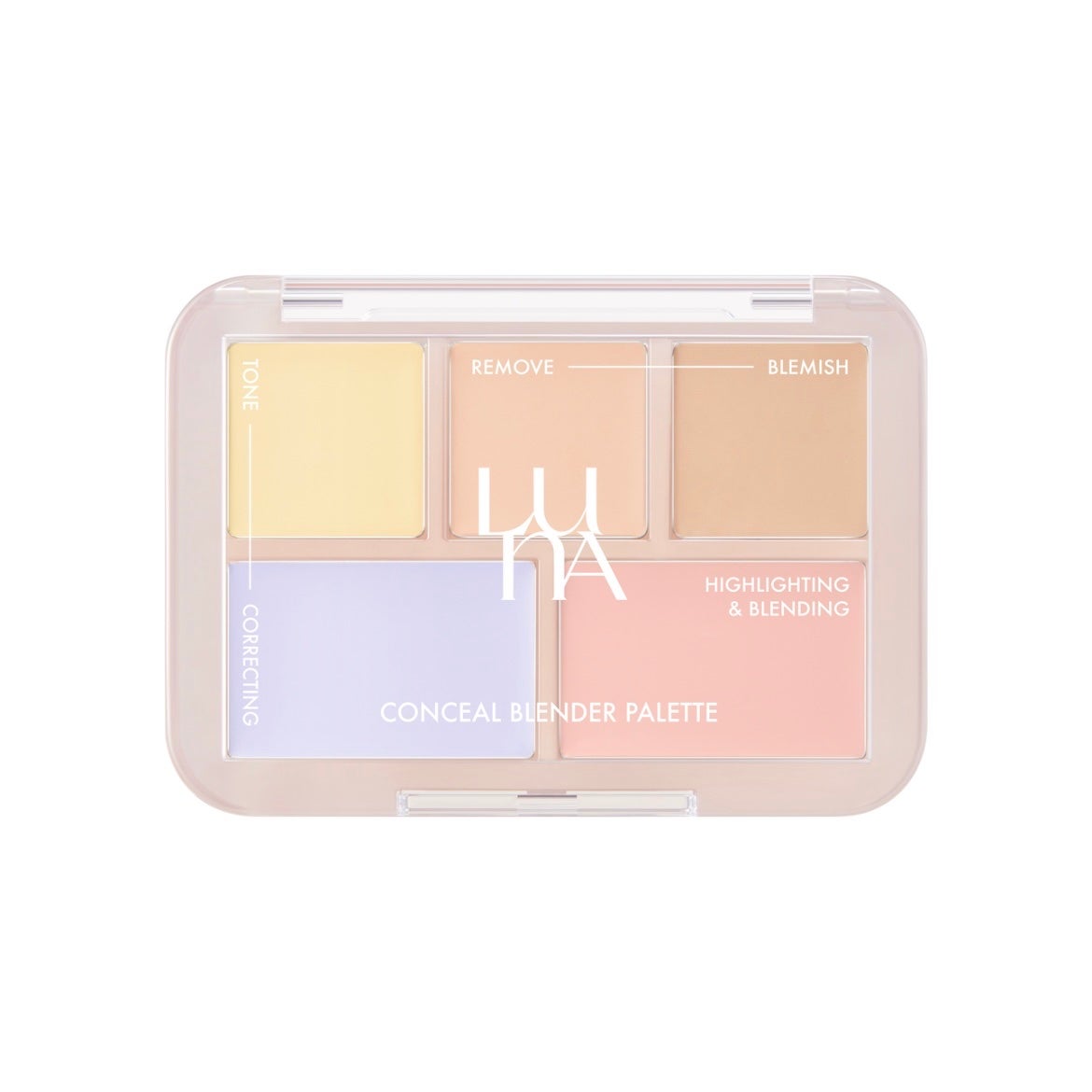 コンシールブレンダーパレット/LUNA/パレットコンシーラーを使ったクチコミ(2枚目)