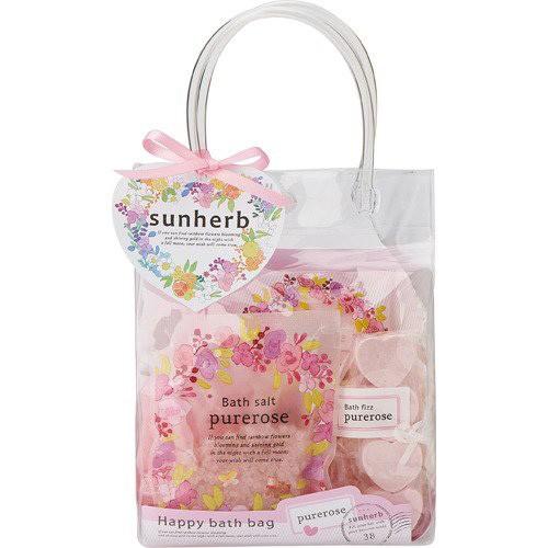 サンハーブ サンハーブ3 ハッピーバスバッグピュアローズ