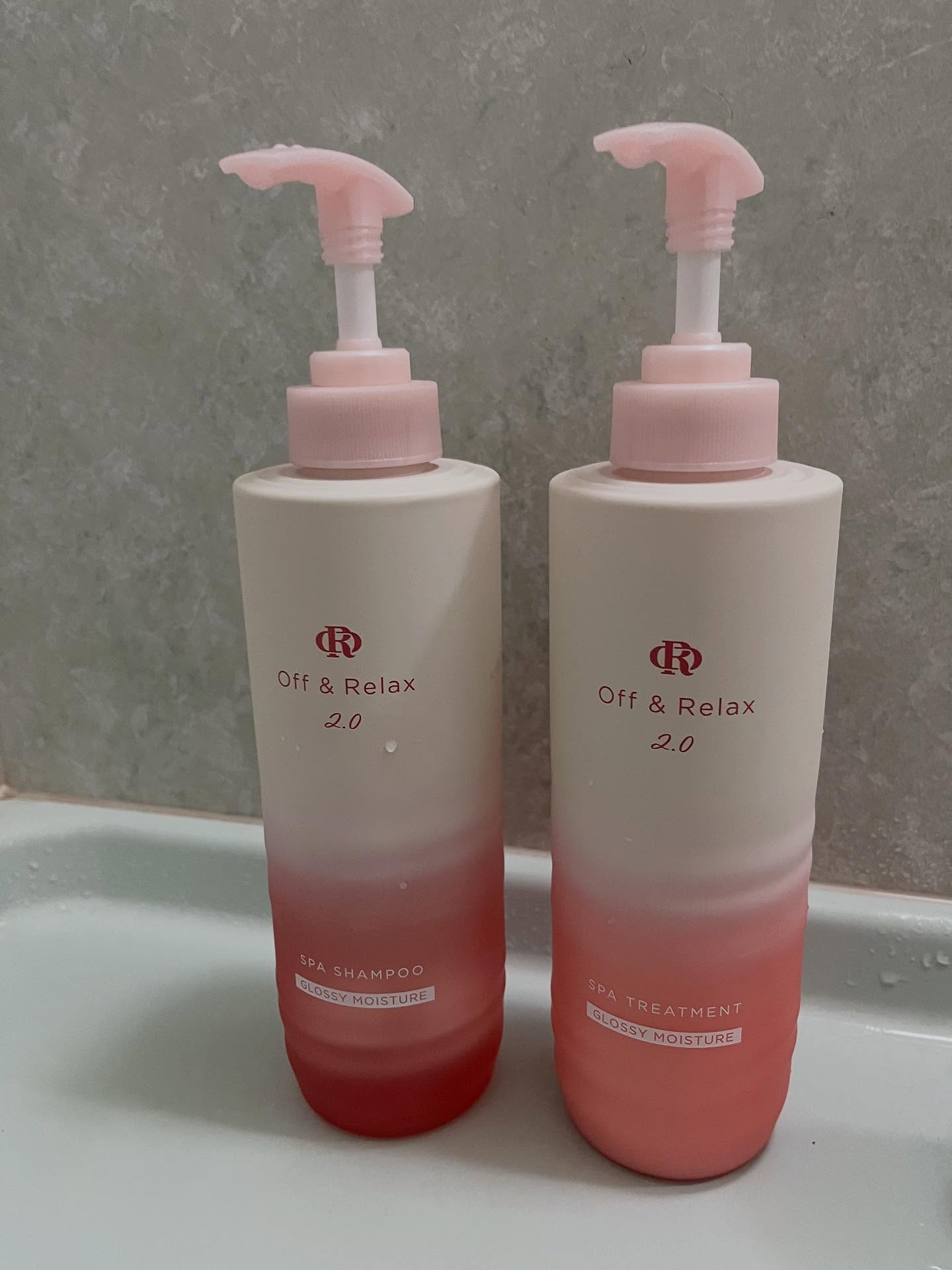 ＯＲ スパ・シャンプー グロッシーモイスチャー／トリートメント グロッシーモイスチャー/Off&Relax/市販シャンプーを使ったクチコミ（3枚目）