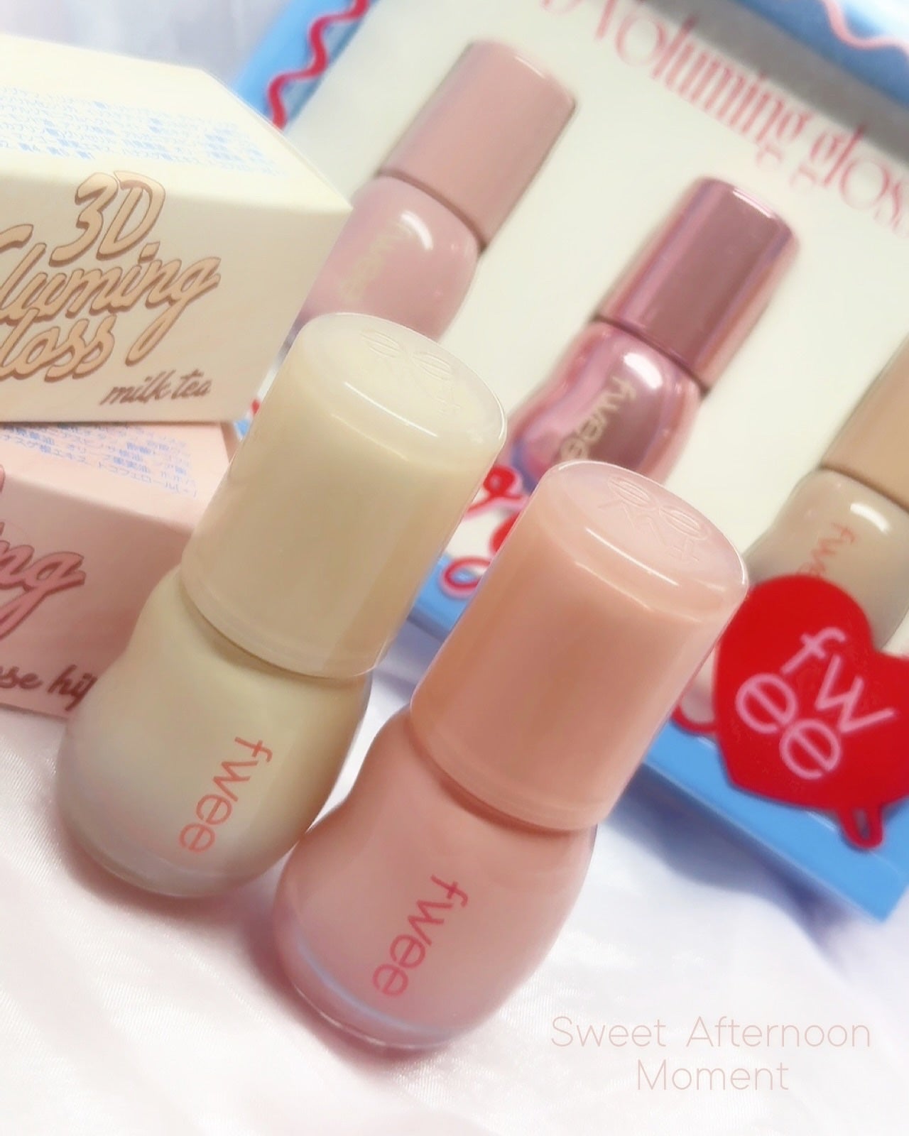 フィー 3Dボリューミンググロス/fwee/リップグロスを使ったクチコミ(5枚目)