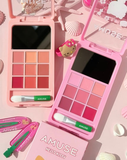 リップ&チークパレットフォン/AMUSE/口紅を使ったクチコミ(7枚目)